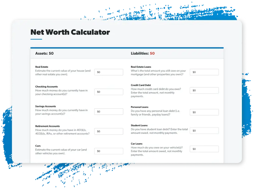 Net Worth Calculator